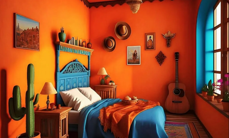 Meksika Tarzı Ev Dekorasyonu Canlı Renklerle Hayat Verin1