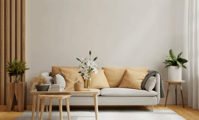 Sade Şık Salon Dekorasyon Fikir ve Önerileri1